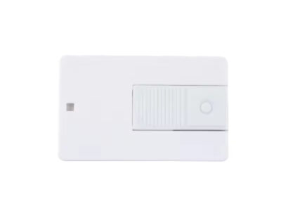 White Promotional USB Credit Card Flat