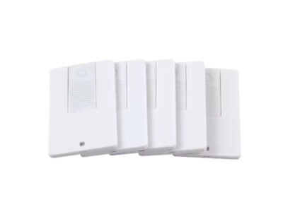 Group of White Promotional USB Credit Card Facing Flat