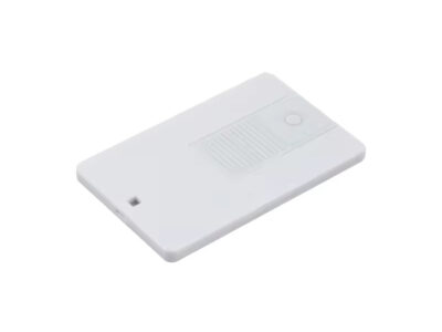 White Promotional USB Credit Card Angled