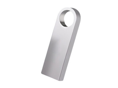 Silver Ultra Thin USB Angled