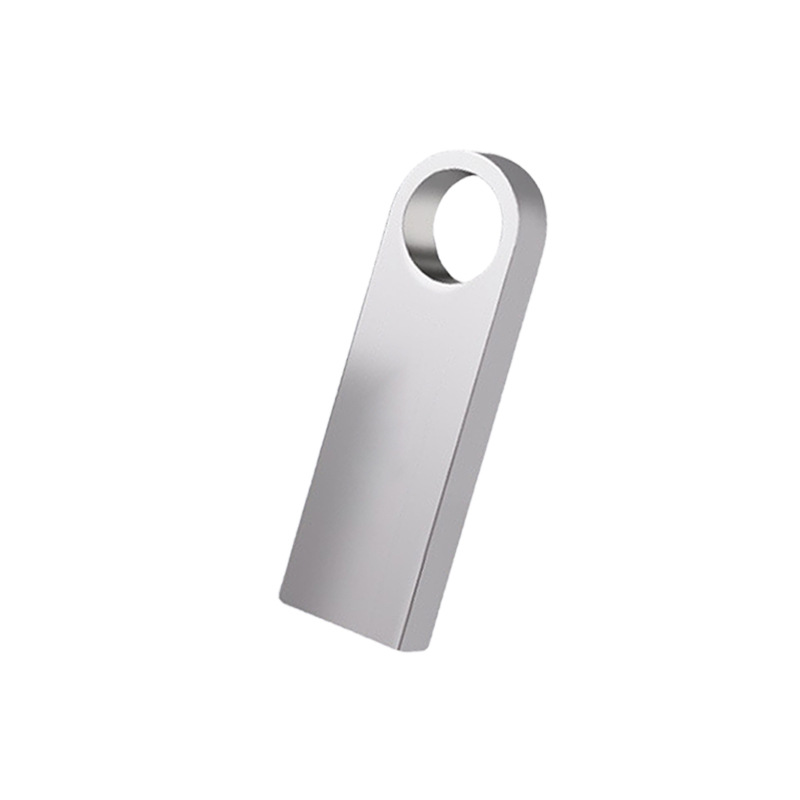 Silver Ultra Thin USB Angled