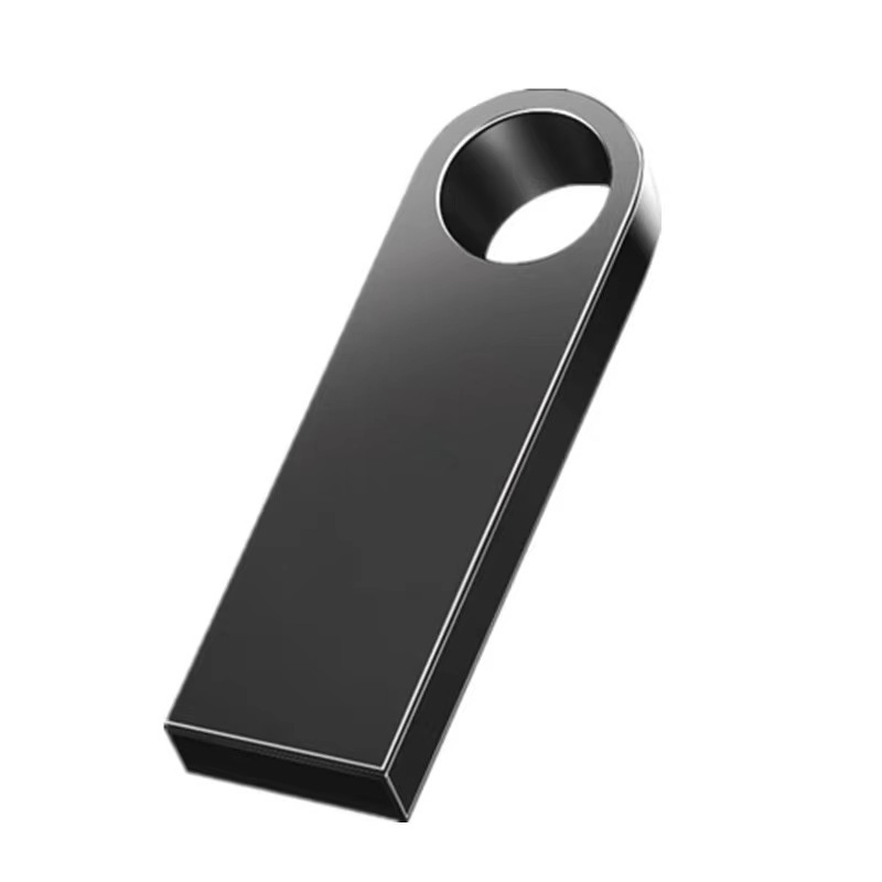 Black Ultra Thin USB Right Angle Zoom