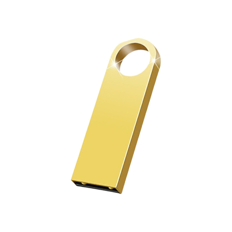Gold Ultra Thin USB Angled