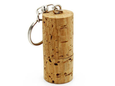 Cork Shaped USB Keyring
