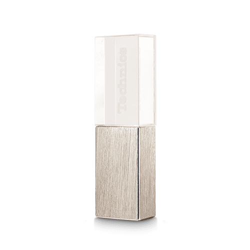 white and transparent usb