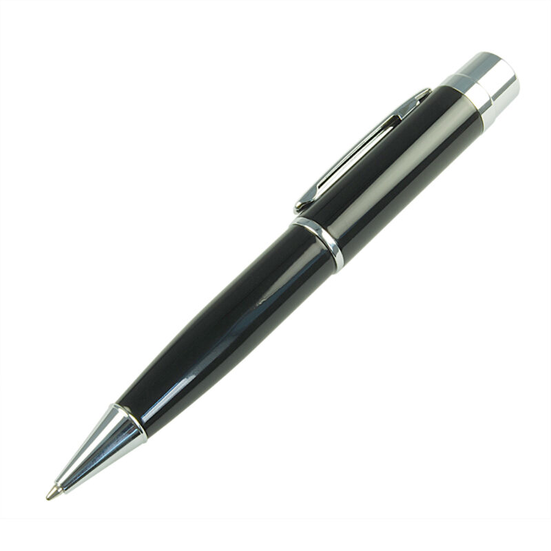 black stylish usb pen