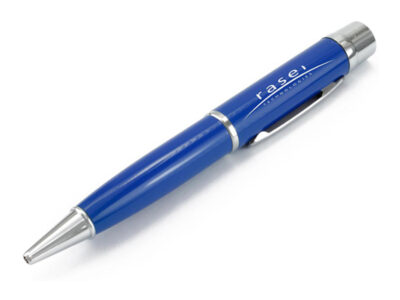 blue stylish usb pen