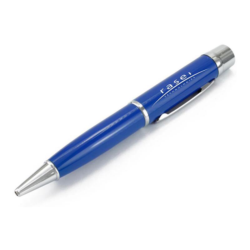 blue stylish usb pen