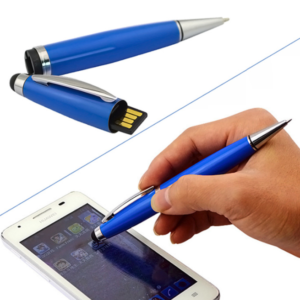 blue corporate usb pen