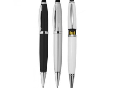 collection of corporate usb pens