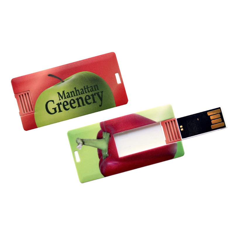 Manhattan Greenery Keyring Promotional Credit Card USB