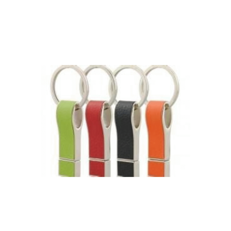 Curved leather USB stick