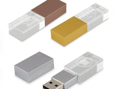 Block USB with transparent end