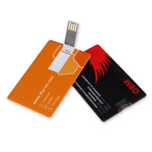 Pop out credit card USB