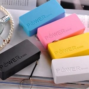 Rubber Keyring Power Bank