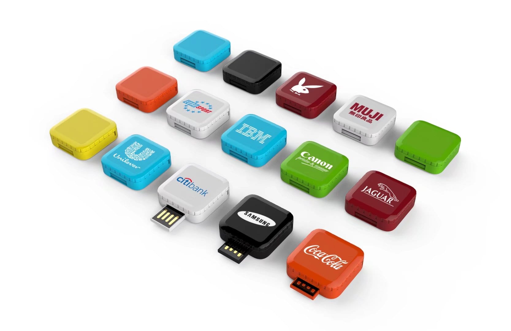 Coloured Cube USB