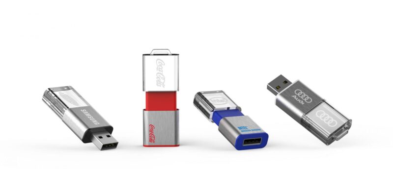 Pump Action Branded USB