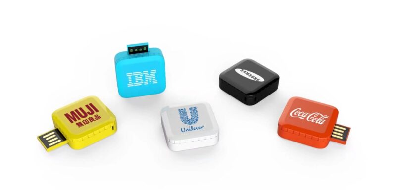 Coloured Cube USB