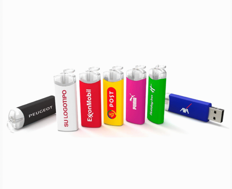 rectangular usb in different colours
