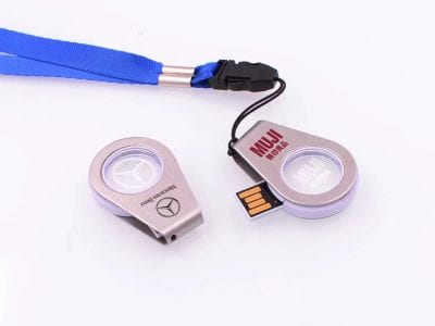 light up logo usb with lanyard