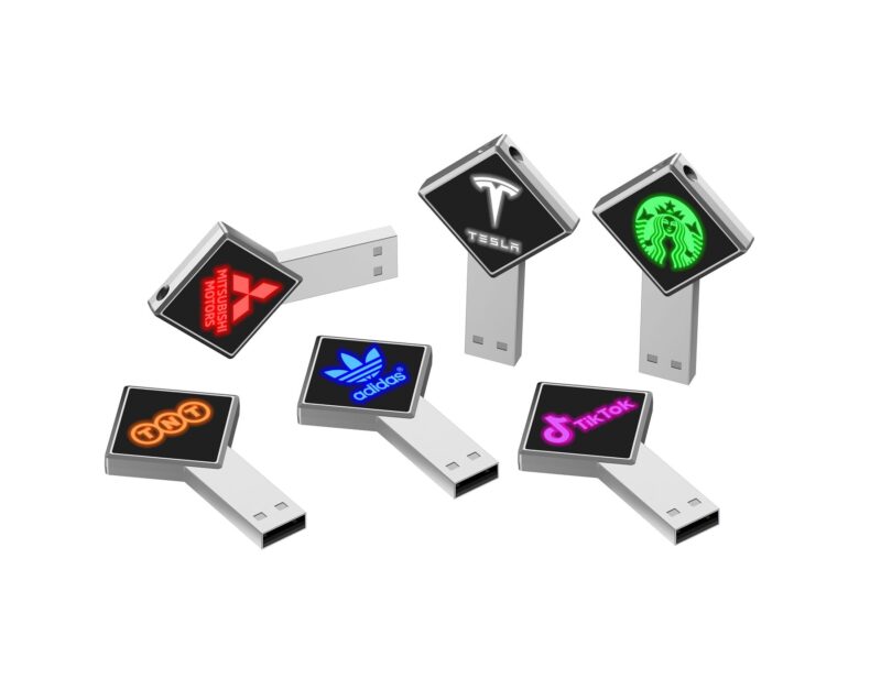 Light up branded USB sticks