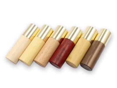 variety of copper wooden capsule usbs