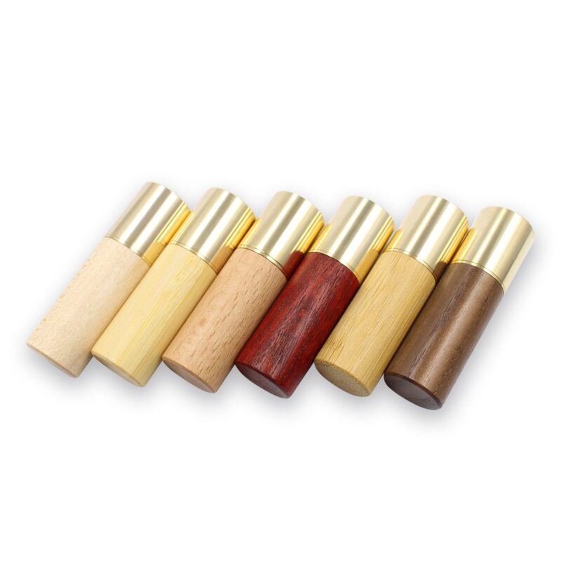 variety of copper wooden capsule usbs