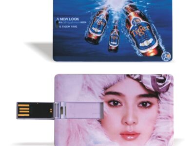 modern pop out usb card