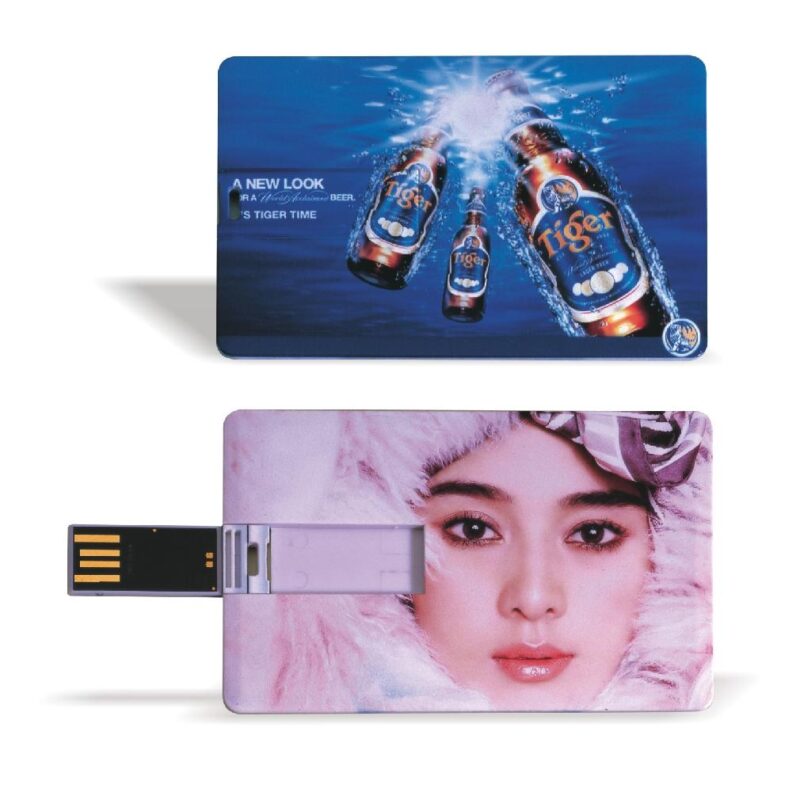 modern pop out usb card