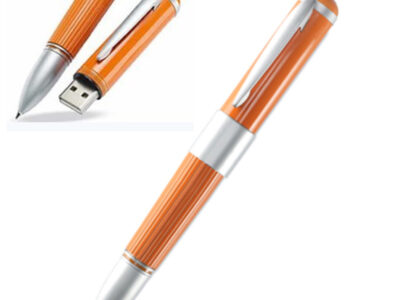 orange usb ball point pen