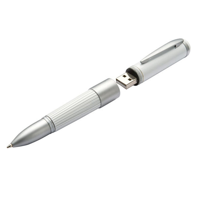 white usb ball point pen