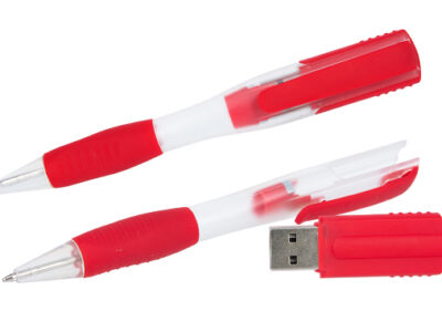 red usb pen