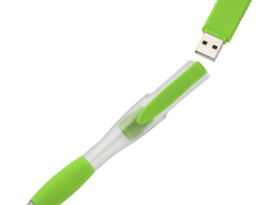 green usb pen