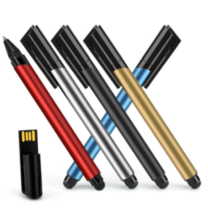 multicolour metallic usb pens