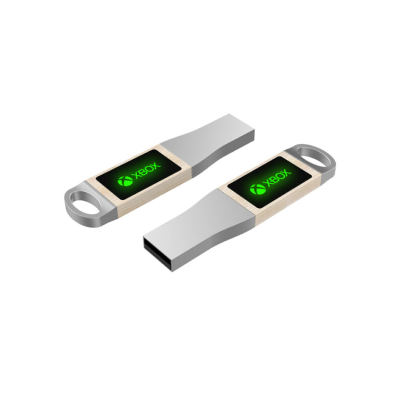 Light up usb stick with xbox logo