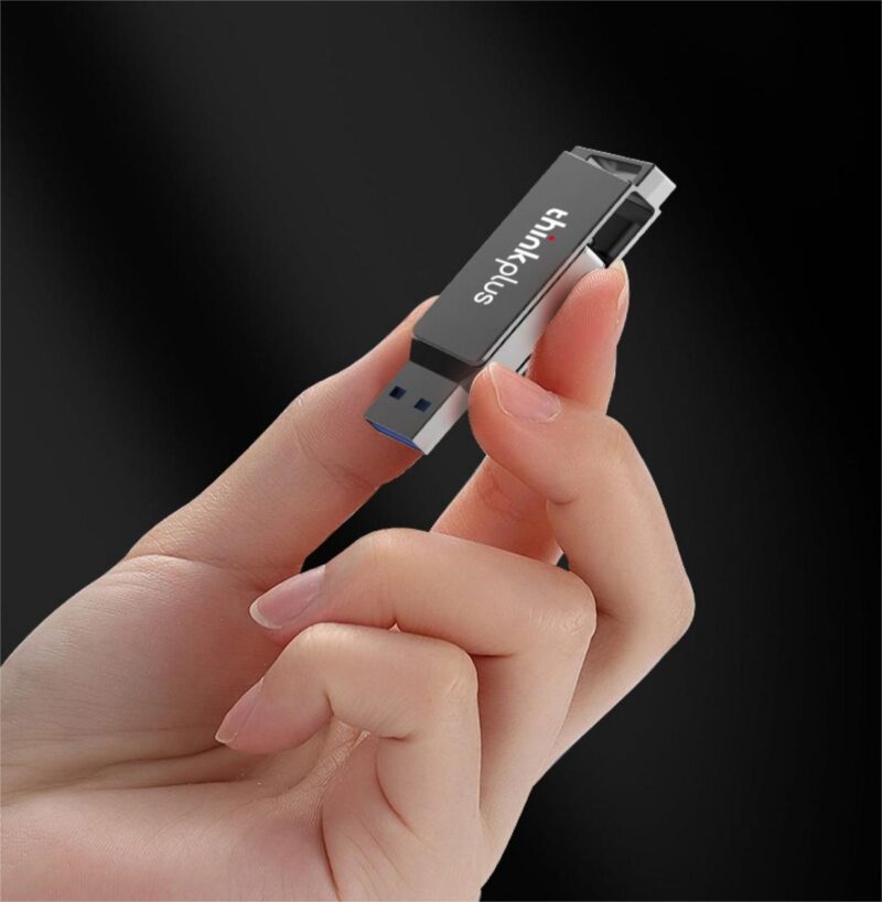Dark Grey and Silver USB 2