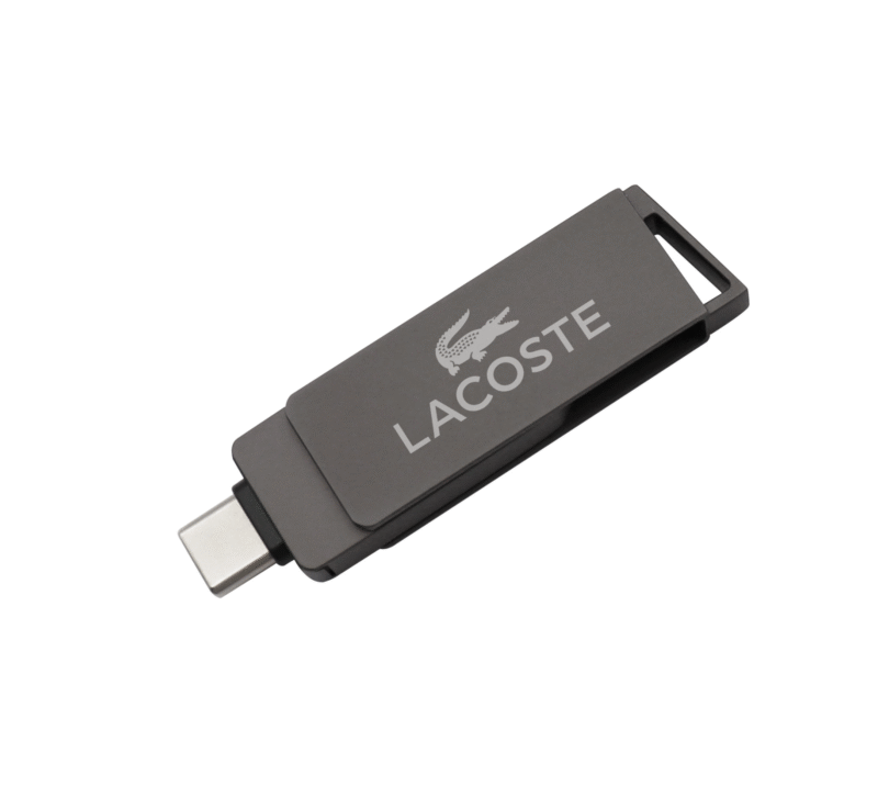 Dark Grey and Silver USB 4