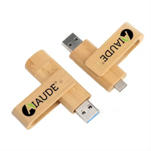 Wood or Bamboo Smartphone USB