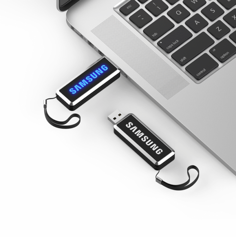 Branded Light up USB