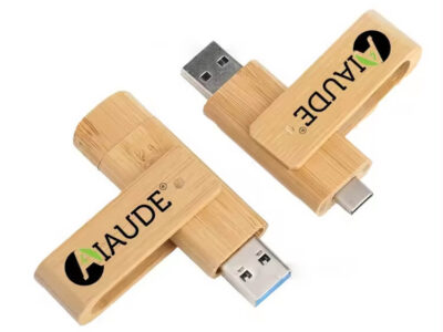 Wood or Bamboo Smartphone USB